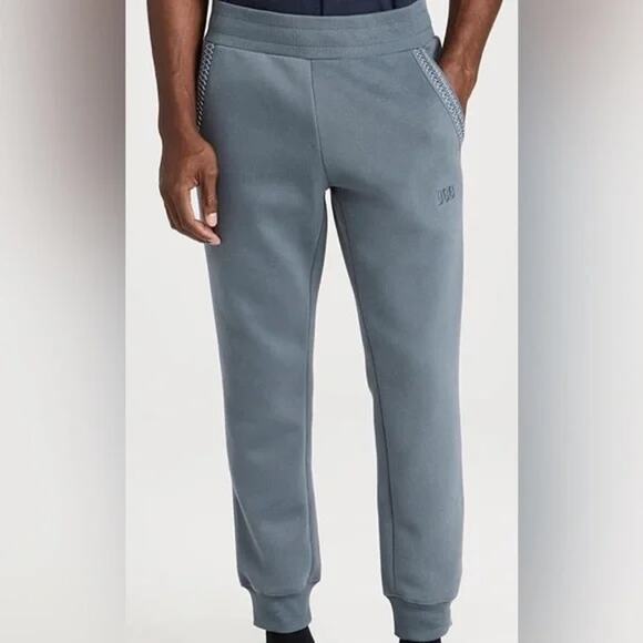 UGG Tasman High Rise Jogger Sweatpants Stormy Seas Blue Large - Picture 1 of 11